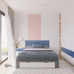  Bedroom Boy Interior Model By Pham Thanh Nhan 