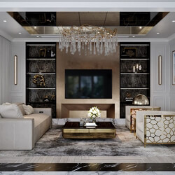  Living Room Interior by Dinh Trong 
