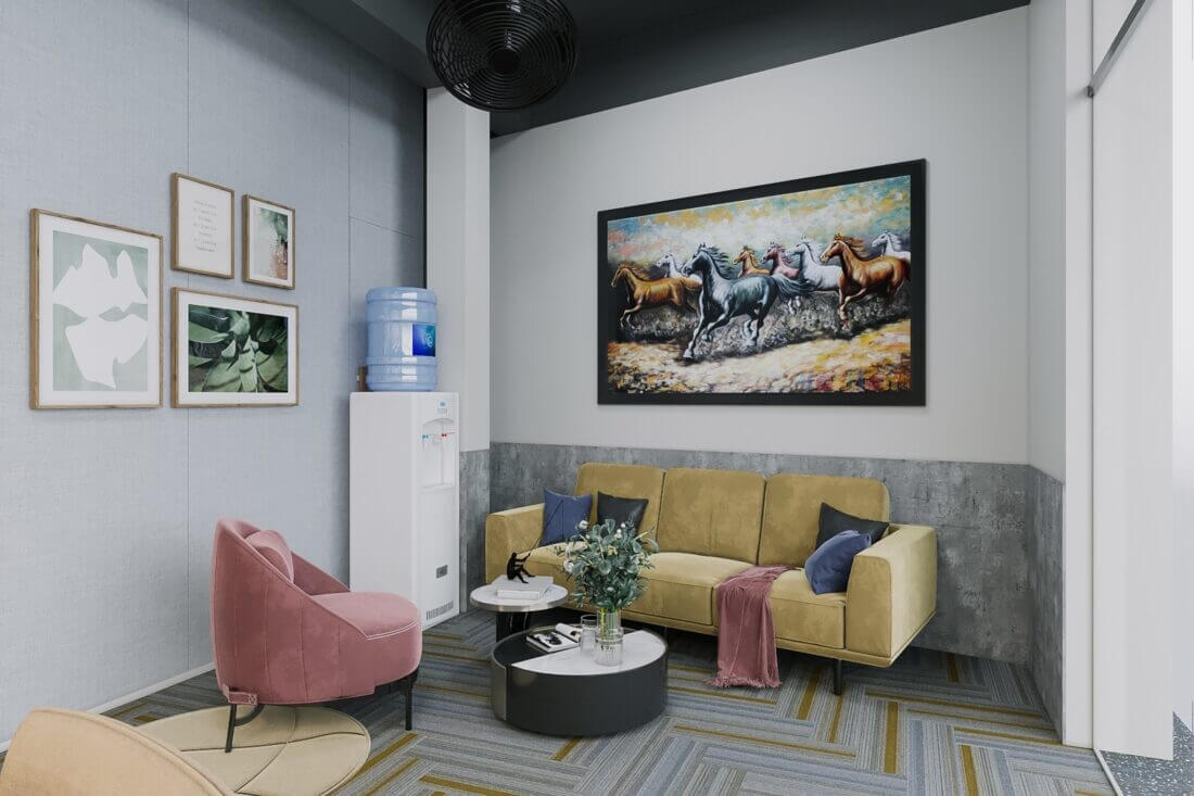 Interior Scenes File 3dsmax Model Christmas Office Room By TuanHoan