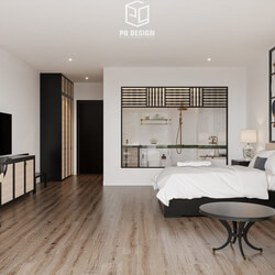  Hotel Room Interior by Pham Minh Quang 