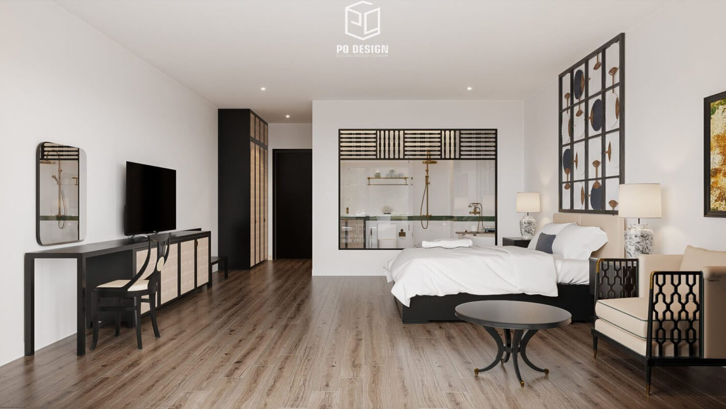  Hotel Room Interior by Pham Minh Quang