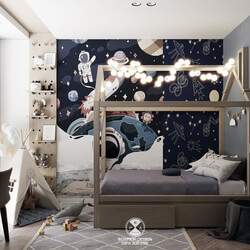 9763 Children Room Interior by Pea Dgn 