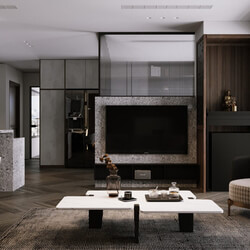  Interior Apartment Model By Nguyen Huu Cong 