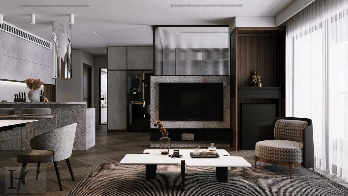  Interior Apartment Model By Nguyen Huu Cong