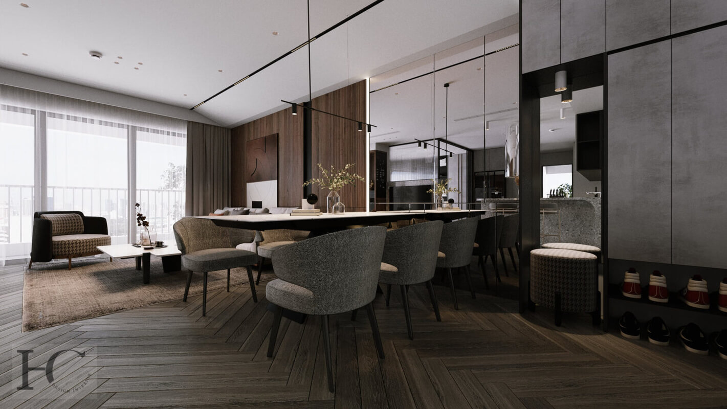  Interior Apartment Model By Nguyen Huu Cong