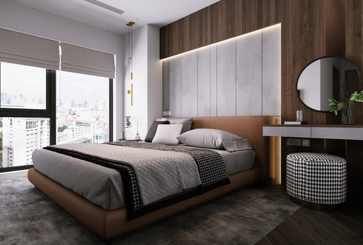  Interior Apartment Model By Nguyen Huu Cong