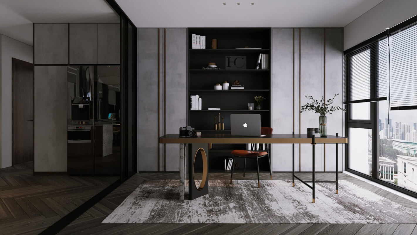  Interior Apartment Model By Nguyen Huu Cong
