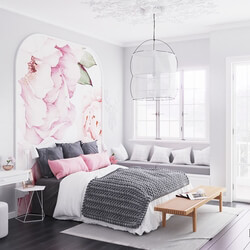 3D Interior Scenes File 3dsmax Model Bedroom 121 By My Huynh 