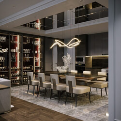  Apartment Interior Model By Nguyen The Dinh 