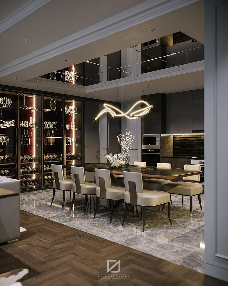  Apartment Interior Model By Nguyen The Dinh