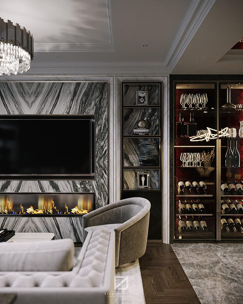  Apartment Interior Model By Nguyen The Dinh