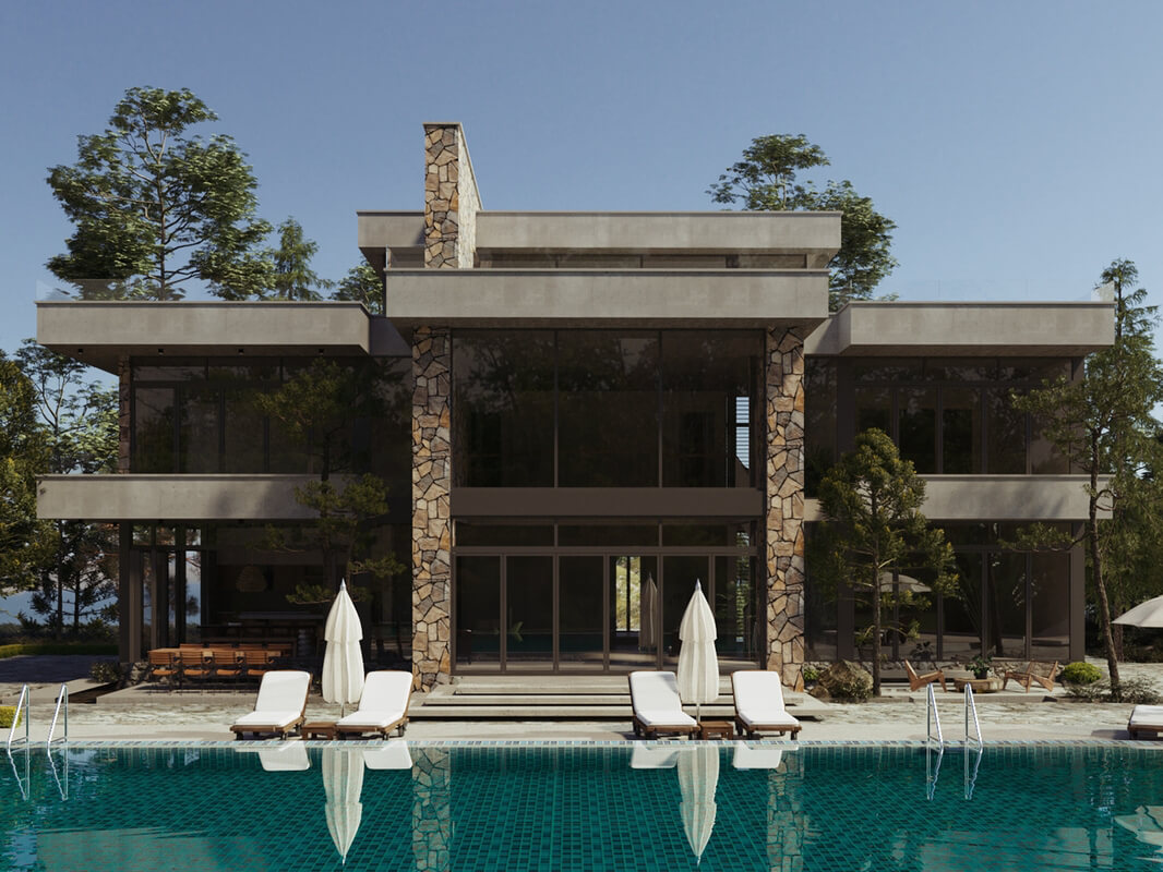  Villa Exterior by Nguyen Hong Quan