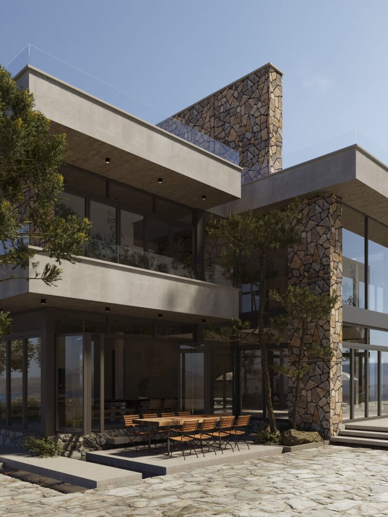  Villa Exterior by Nguyen Hong Quan