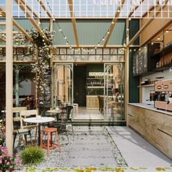  Coffee Room Interior by Giang Lu 