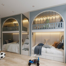  Kidroom Interior Model by Le Ngoc 