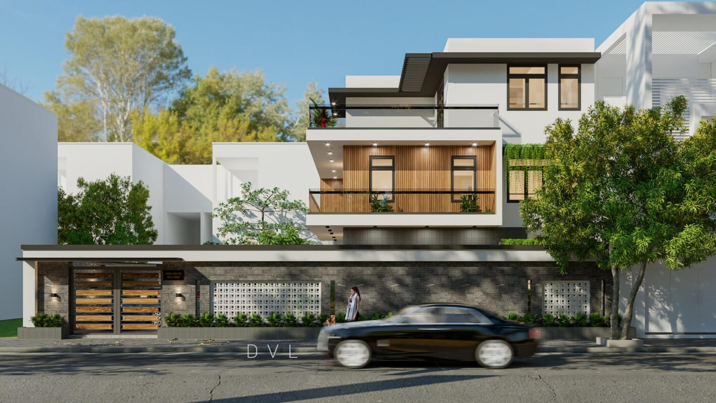 Villa Exterior by Vu Long