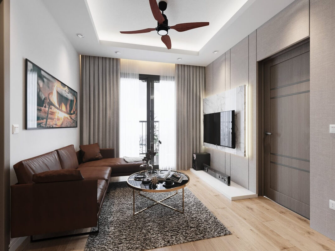  3D Interior Living Room Model by LD Arc
