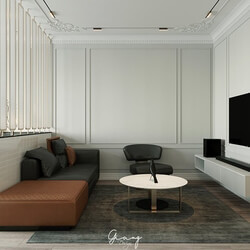 3D Interior Apartment 36 Scene File 3dsmax By DoanGiang  