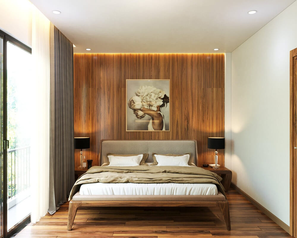  3D Bedroom Interior by Mai Long