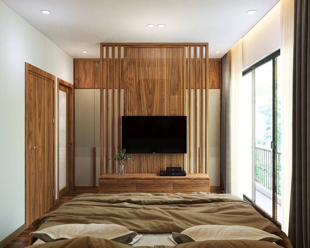  3D Bedroom Interior by Mai Long