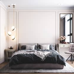 3D Interior Scenes File 3dsmax Model Bedroom 90 