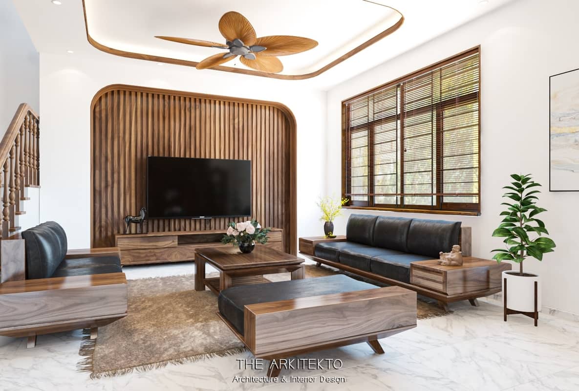 3D Interior Kitchen – Livingroom 283 Scene 3dsmax By Duy Pham