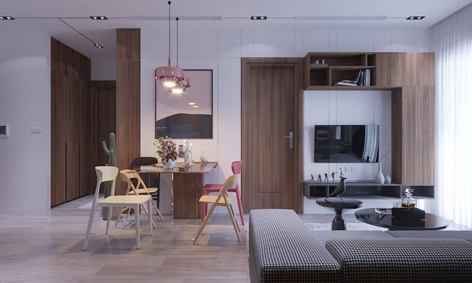 3D Interior Kitchen- Livingroom 65 Scene 3dsmax By TranHai 