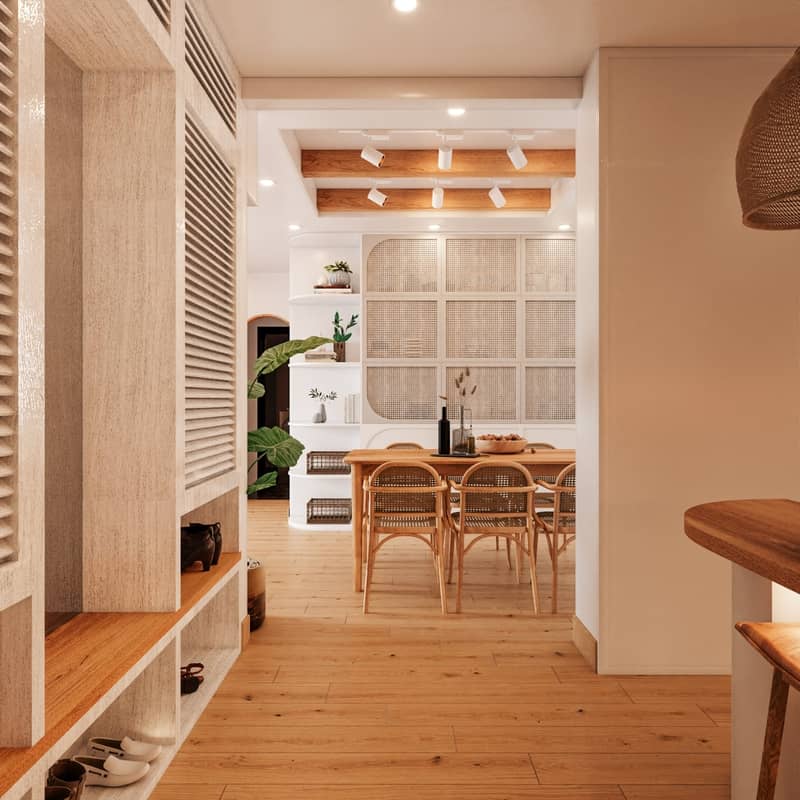  3D Interior Apartment by Luu Dao Tu