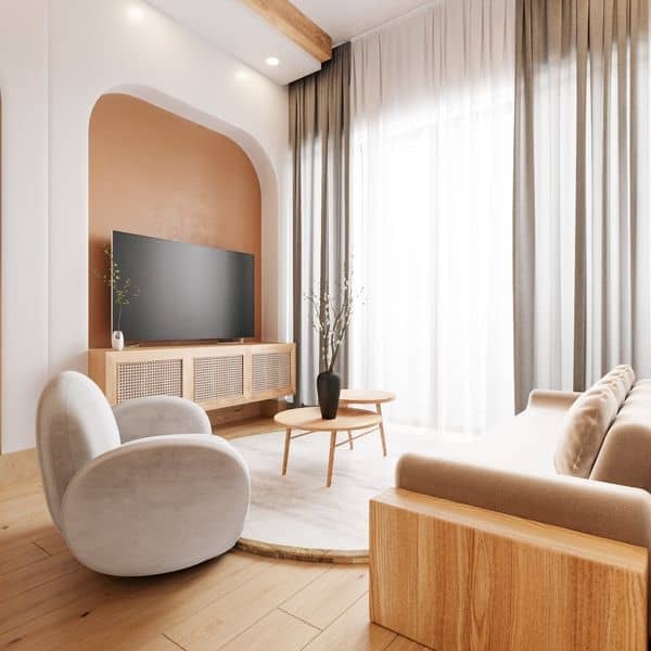  3D Interior Apartment by Luu Dao Tu