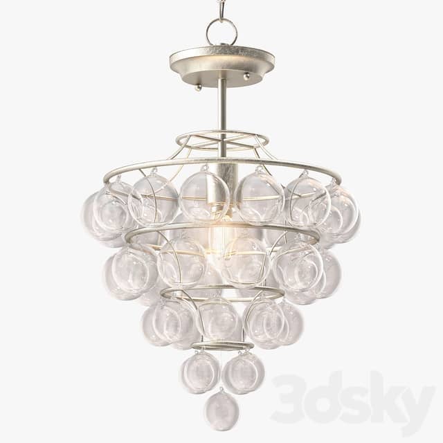 Currey and Company Astral Pendant Pendant light 3D Models