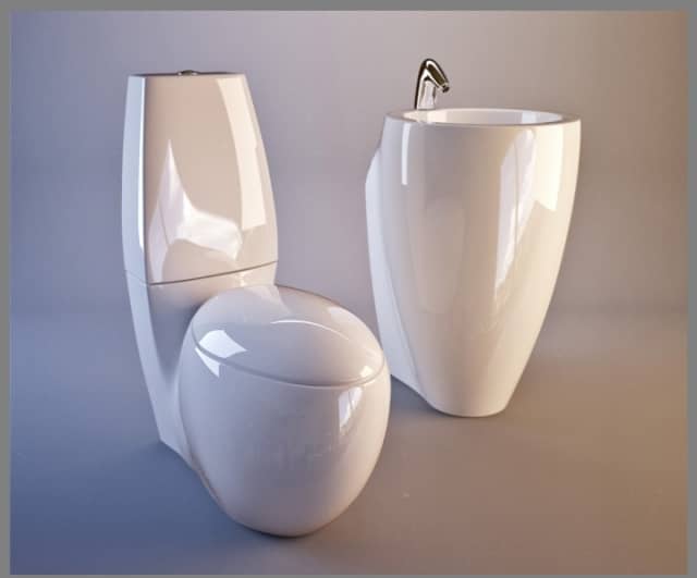 Toilet and Bidet Laufen Ilbagnoalessi One