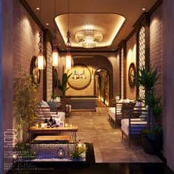 3D Model Interior Spa 3 Scene  
