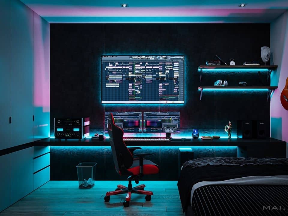 3D Interior Scenes File 3dsmax Model Bedroom Boy 265 By Mai