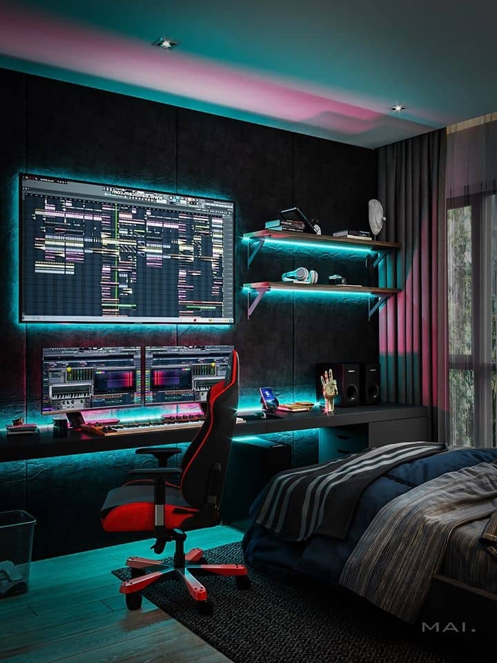 3D Interior Scenes File 3dsmax Model Bedroom Boy 265 By Mai