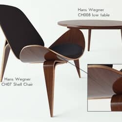 Table Chair Hans Wegner 