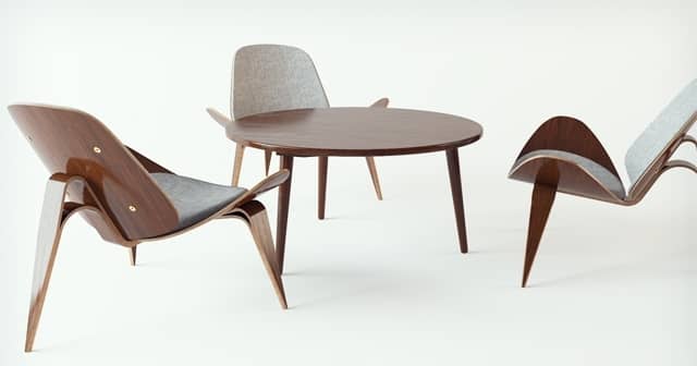 Table Chair Hans Wegner