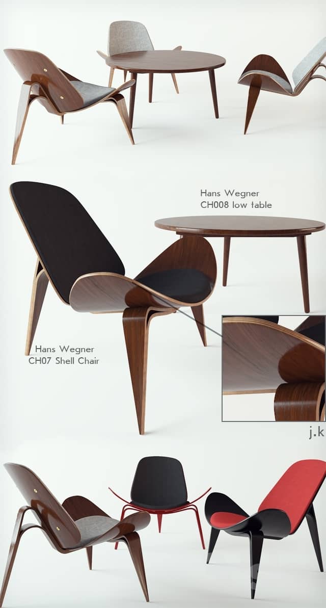 Table Chair Hans Wegner