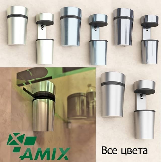 Holders for glass polkok company AMIX