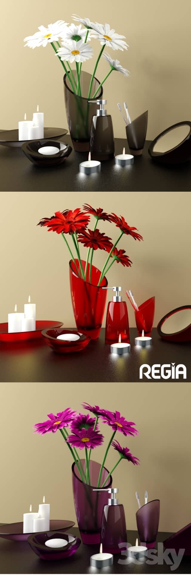 Bathroom accessories Regia