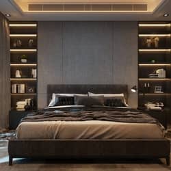 3D Interior Scenes File 3dsmax Model Bedroom 345 By Toan TiTo 