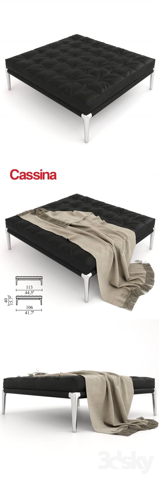Cassina ottoman