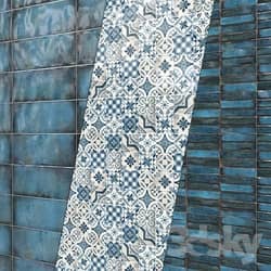 Tile Cifre Montblanc Blue. 