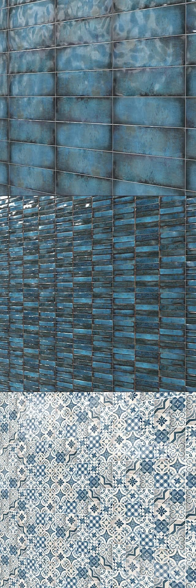 Tile Cifre Montblanc Blue.