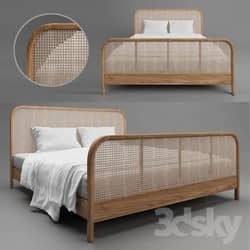 Bed Rattan bed 