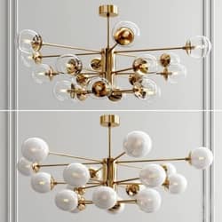 Karrington Large Chandelier Pendant light 3D Models 