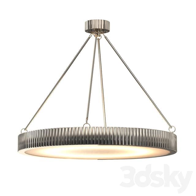 DAVENPORT ROUND CHANDELIER 30 Pendant light 3D Models