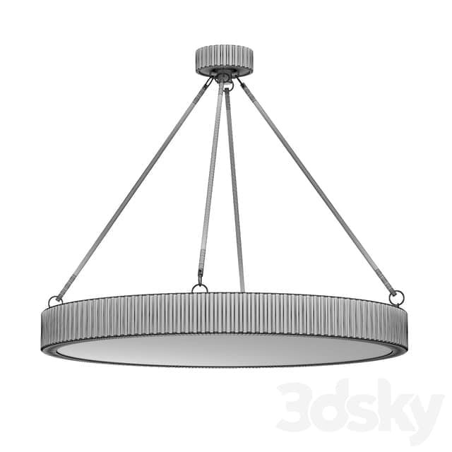DAVENPORT ROUND CHANDELIER 30 Pendant light 3D Models