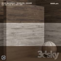 Material wood solid veneer seamless set 60 