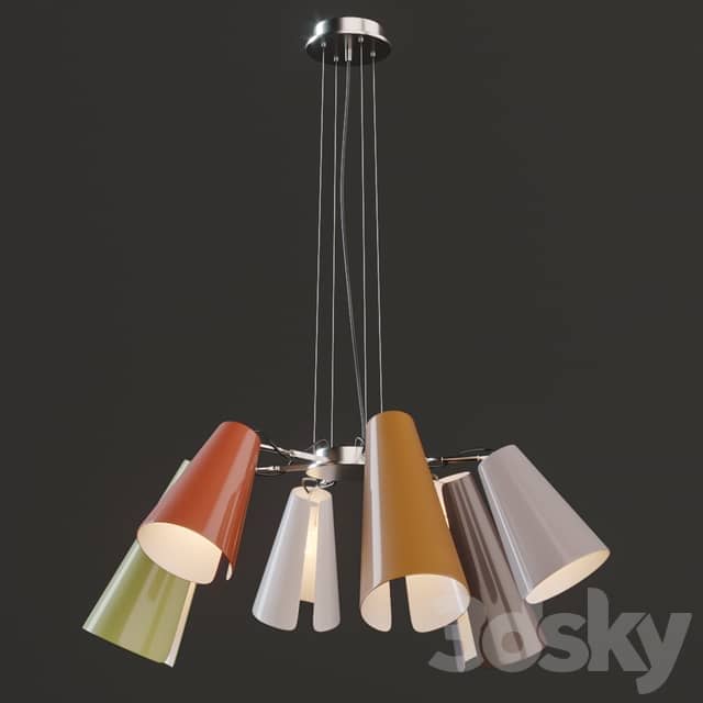 Aromas LUA Lighting Pendant light 3D Models