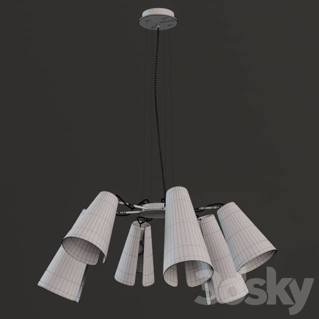 Aromas LUA Lighting Pendant light 3D Models